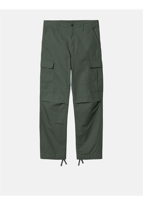 pantaloni regular cargo uomo verdi  in cotone CARHARTT WIP | I03246729N.02